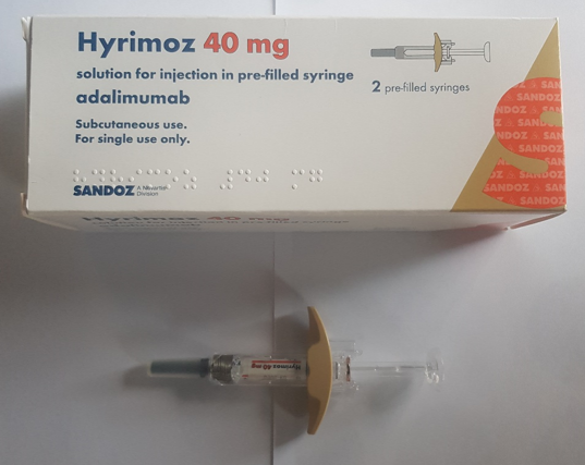 Hyrimoz 40mg pre-filled syringe