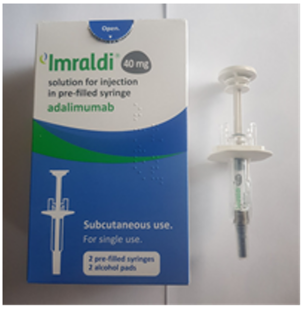 Imraldi 40mg pre-filled syringe